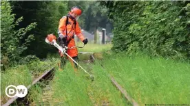  ??  ?? Stillgeleg­te Bahngleise könnten wieder befahrbar werden