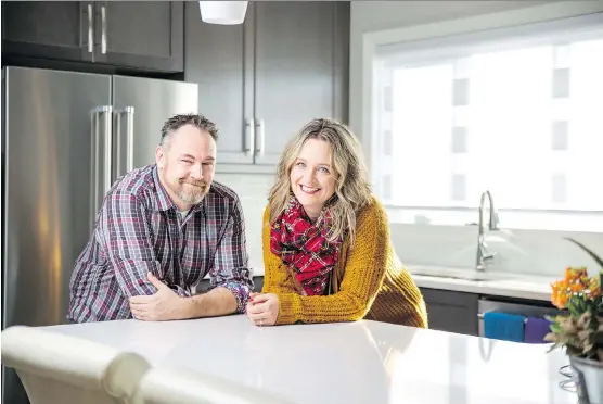  ?? PHOTOS: DON MOLYNEAUX ?? Darren Martin and Shawna Burke-Martin found the perfect condominiu­m project to suit their lifestyle, Pinnacle.