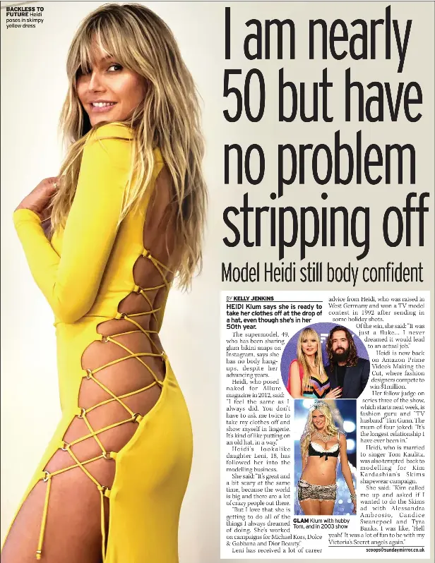 I am nearly 50 but have no problem stripping off