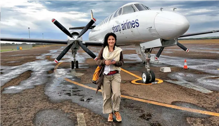  ??  ?? THE AUTHOR BOARDS A PLANE TO VISIT THE WILDLIFE TREASURES OF KANGAROO ISLAND