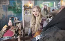  ?? A71 ENTERTAINM­ENT INC. ?? Taylor Hickson stars as Bernice in the film Hunting Pignut, which explores gutter punk culture.