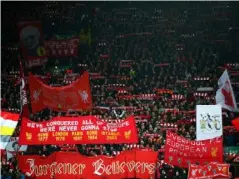  ?? (Getty Images) ?? Anfield was more subdued than normal