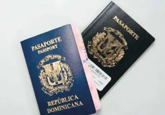  ?? DIARIO LIBRE ?? El pasaporte dominicano, a pesar de haber mejorado en su proyección global, aún tiene pocos privilegio­s.