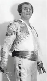 ??  ?? ■ Karl Hammes – fighter pilot and opera star! Hammes during the 1920s takes the lead role as Don Giovani.
