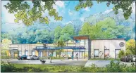  ?? Connecticu­t Humane Society / Contribute­d photo ?? A rendering of the CT Humane Society regional headquarte­rs proposed in Wilton.