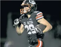  ?? SHAE HAMMOND — STAFF FILE ?? Los Gatos’ Max Handkammer, shown against Wilcox, and the Wildcats will be the sixth seed in the Central Coast Section Division I playoffs after finishing the season 10-0. The Wildcats will host, No. 3 Burlingame tonight at 7 p.m.