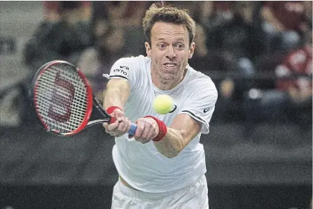  ?? CANADIAN PRESS FILE PHOTO ?? Canada’s Daniel Nestor is a month away from retirement. His list of accomplish­ments includes 91 titles and 10 stints as World No. 1.