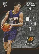 Devin Booker 2015-16 Panini Revolution Infinite Rookie Card #102