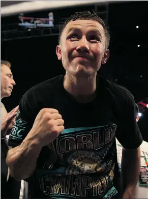  ?? — GETTY IMAGES FILES ?? Do you know who this is? Don’t worry, most sports fans don’t, which is too bad for the sport of boxing. Gennady Golovkin is the most exciting prize fighter in the world.