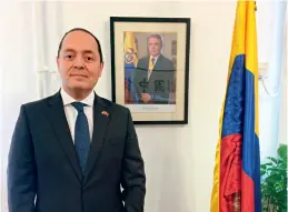  ??  ?? Luis Diego Monsalve Hoyos, Colombian ambassador to China.