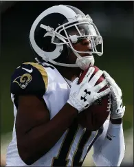  ?? AP file photo ?? Los Angeles Rams wide receiver Tavon Austin was acquired by the Dallas Cowboys in a trade Saturday, joining third-round pick Michael Gallup as the Cowboys work to replace Dez Bryant.