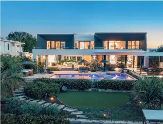  ?? ?? Bling: 640 Nerang Broadbeach Road, Carrara, sold for a suburb record of $13m