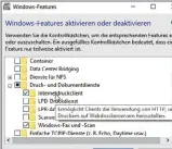  ??  ?? Wichtiger Schritt: Das Windows-Feature Internetdr­uckclient muss installier­t sein.