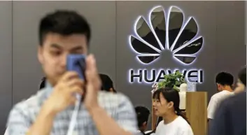  ?? BLOOMBERG ?? Huawei complained it was not accorded due process and was unfairly labelled a national security threat