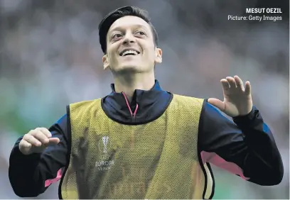  ?? Picture: Getty Images ?? MESUT OEZIL