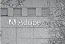  ?? BERGIN/REUTERS FILE TOM ?? Adobe is working on allowing third-party generative artificial intelligen­ce tools such as OpenAI’s Sora and others inside its widely used video editing software.