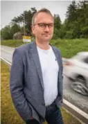  ?? FOTO: JARLE R. MARTINSEN ?? Frps andre kandidat til stortingsv­alget, Alf Erik Andersen, frykter ny Spangereid-vei skal inn i Nasjonal Transportp­lan.