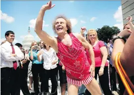 ?? MELINA MARA/THE WASHINGTON POST/FILES ?? “Nobody is holding him hostage,” Los Angeles Police said of fitness guru Richard Simmons. “He is doing exactly what he wants to do.”