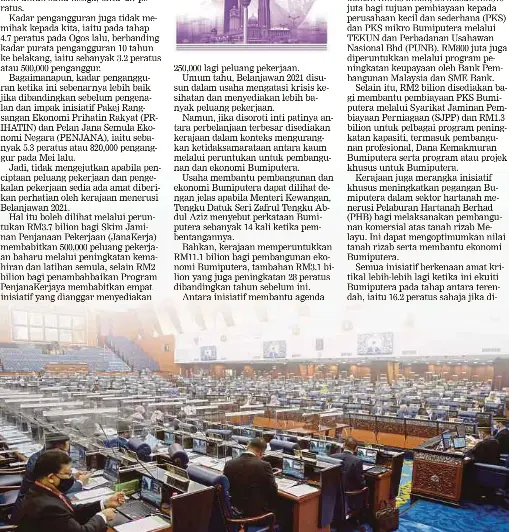 Sokongan Ahli Parlimen angkat agenda ekonomi Bumiputera - PressReader
