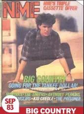  ??  ?? SEP 83 BIG COUNTRY