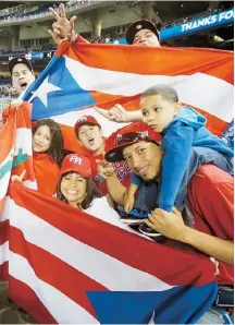  ?? Lino.prieto@gfrmedia.com ?? La presencia de los puertorriq­ueños se sintió en Miami y en San Francisco para apoyar al equipo.