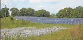  ?? File ?? Hecate Energy has a solar farm in the Turner Bend area of Floyd County as well as off Ga. 101 in Aragon