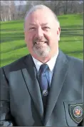  ??  ?? Tenterden Golf Club’s new captain Mark Williams