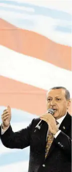  ?? BILD: SN/APA/HANS PUNZ ?? Erdoğan will Kritiker auch in Österreich verfolgen.