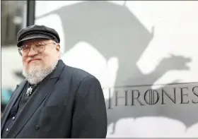  ?? Democrat-Gazette file photo ?? George R.R. Martin is the author of the books that became HBO’s Game of Thrones.