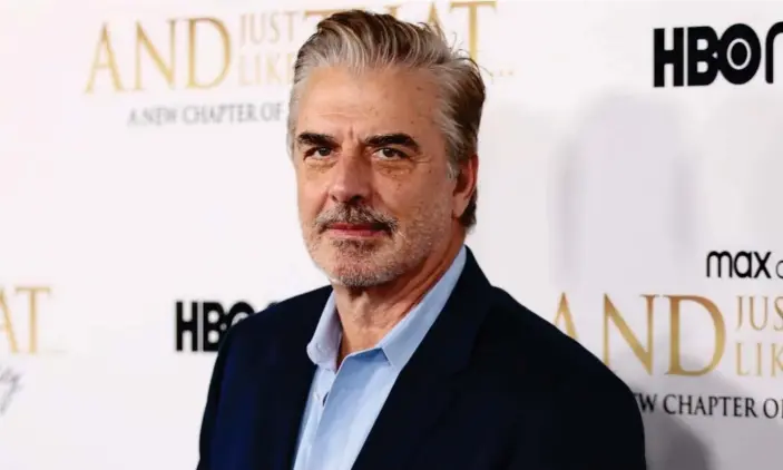  ?? ?? Chris Noth in December 2021. Photograph: Dimitrios Kambouris/Getty Images