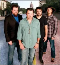  ??  ?? Reckless Kelly is (from left) Cody Braun, Willy Braun, David Abeyta and Jay Nazz.