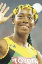  ??  ?? Shelly-ann Fraser Pryce