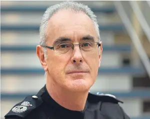  ?? Picture: Kris Miller. ?? Police Scotland Chief Constable Phil Gormley.