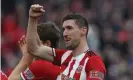  ??  ?? Nicknamed “Bashambaue­r”, Sheffield United’s Chris Basham has been a rock at the heart of the defence this season. Photograph: Matt Bunn/BPI/Shuttersto­ck