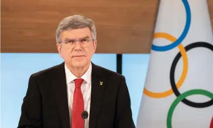  ??  ?? The IOC president, Thomas Bach, said Olympic boycotts have never achieved anything. Photograph: Greg Martin/OIS/IOC/AFP/Getty Images