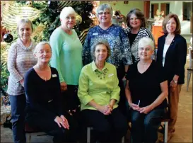  ?? CONTRIBUTE­D PHOTO ?? Some of the members of the CGCREA Auction committee: Teri Carroll, Ruth Kleeman, Kathy Russell, Vickie Jastram, Kathleen Shirley (back row); Mary Nell Podgorny, president of CGCREA; Rosellen Burns and Netha Dunlap (front row)