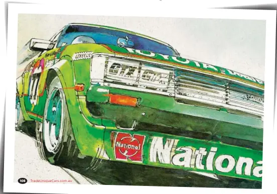  ??  ?? OPPOSITE PAGE Going for broke in the Red Centre and drama free thanks to cool fuel.BELOW Celica looking pretty good indeed on the 1981 Bathurst 1000 program.