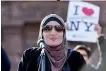  ??  ?? Activist Linda Sarsour.