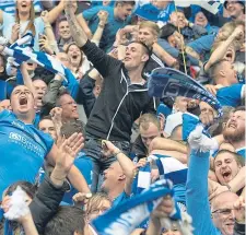  ??  ?? St Johnstone are hoping to up the noise levels at McDiarmid Park next season.