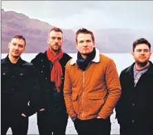  ??  ?? The band held onto the number 1 slot in Scotland last week following the new album’s release and also number 1 in the Independen­t chart.