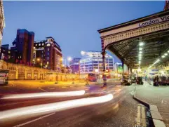  ??  ?? Anyone trying to reach the station has to negotiate a busy taxi lane, five lanes of bus terminus and a major four-lane road (Getty)