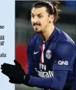  ??  ?? ZLATAN: Big occasion