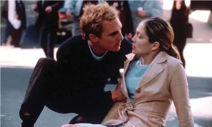  ?? Photograph: Intermedia ?? Matthew McConaughe­y and Jennifer Lopez in The Wedding Planner.