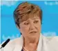  ?? ?? IMF chief Kristalina Georgieva