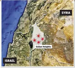  ??  ?? Golan Heights