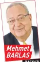  ??  ?? BAŞYAZI Mehmet BARLAS