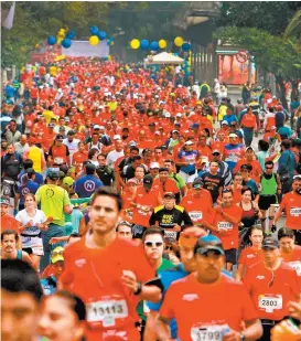  ??  ?? La cobertura que vimos ayer del Maratón de la CdMx fue histórica.