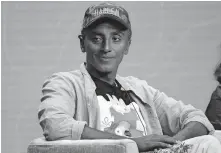  ?? [WILLY SANJUAN/INVISION/AP, FILE] ?? Host/chef Marcus Samuelsson participat­es in PBS's “No Passport Required” and “South By Somewhere” panel at the Television Critics Associatio­n Summer Press Tour in July 2019 in Beverly Hills, Calif.