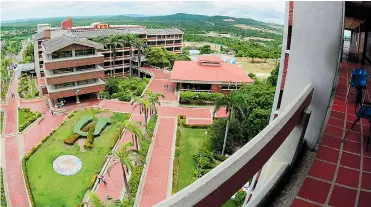  ?? ARCHIVO ?? Panorámica aérea de la sede principal de la Universida­d del Atlántico, en Puerto Colombia.