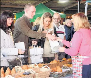  ??  ?? Publicity Picture Melton Mowbray Food Festival.